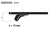 Střešní nosič Seat Arona 07/17- SUV, Typ KJ7, Menabo Ariete