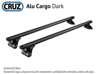 Střešní nosič Toyota Land Cruiser 3dv.96-02, CRUZ ALU Cargo Dark