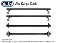 Střešní nosič Toyota Land Cruiser 3dv.96-02, CRUZ ALU Cargo Dark