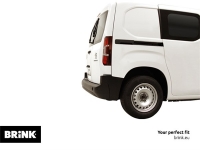 Tažné zařízení Toyota Proace City L1 (krátký) 2019-, vertikální, BRINK