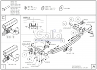 Tažné zařízení Toyota RAV 4 2013- , odnímatelný bajonet, Galia